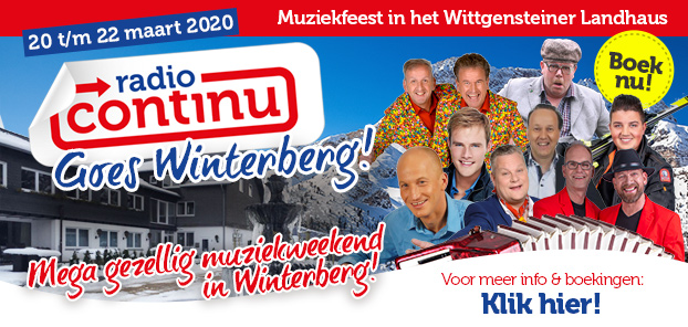 Continu Muziekfeest 2020 in Winterberg (D) VOLGEBOEKT!