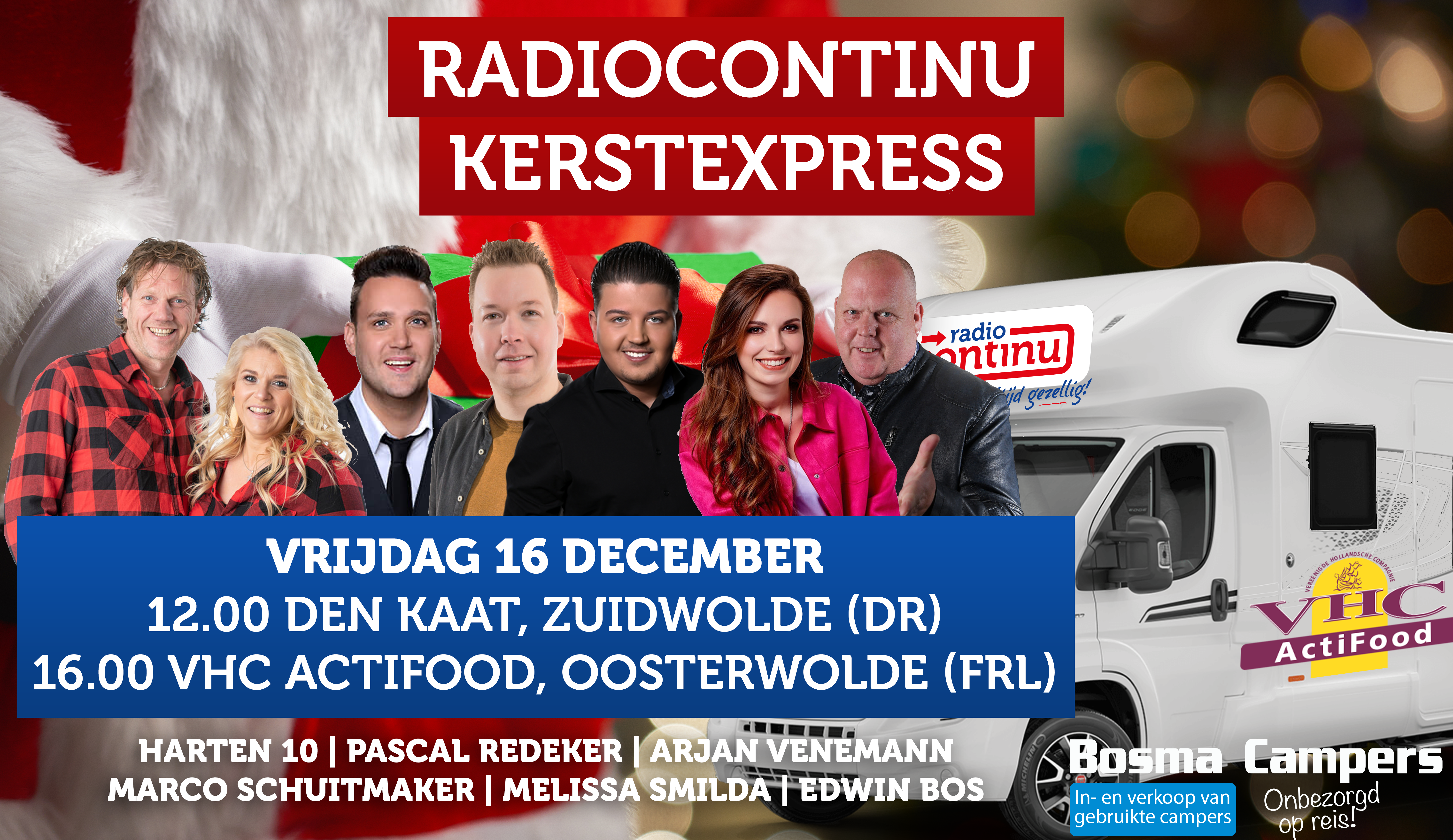 16-12: KERSTEXPRESS Zuidwolde & Oosterwolde