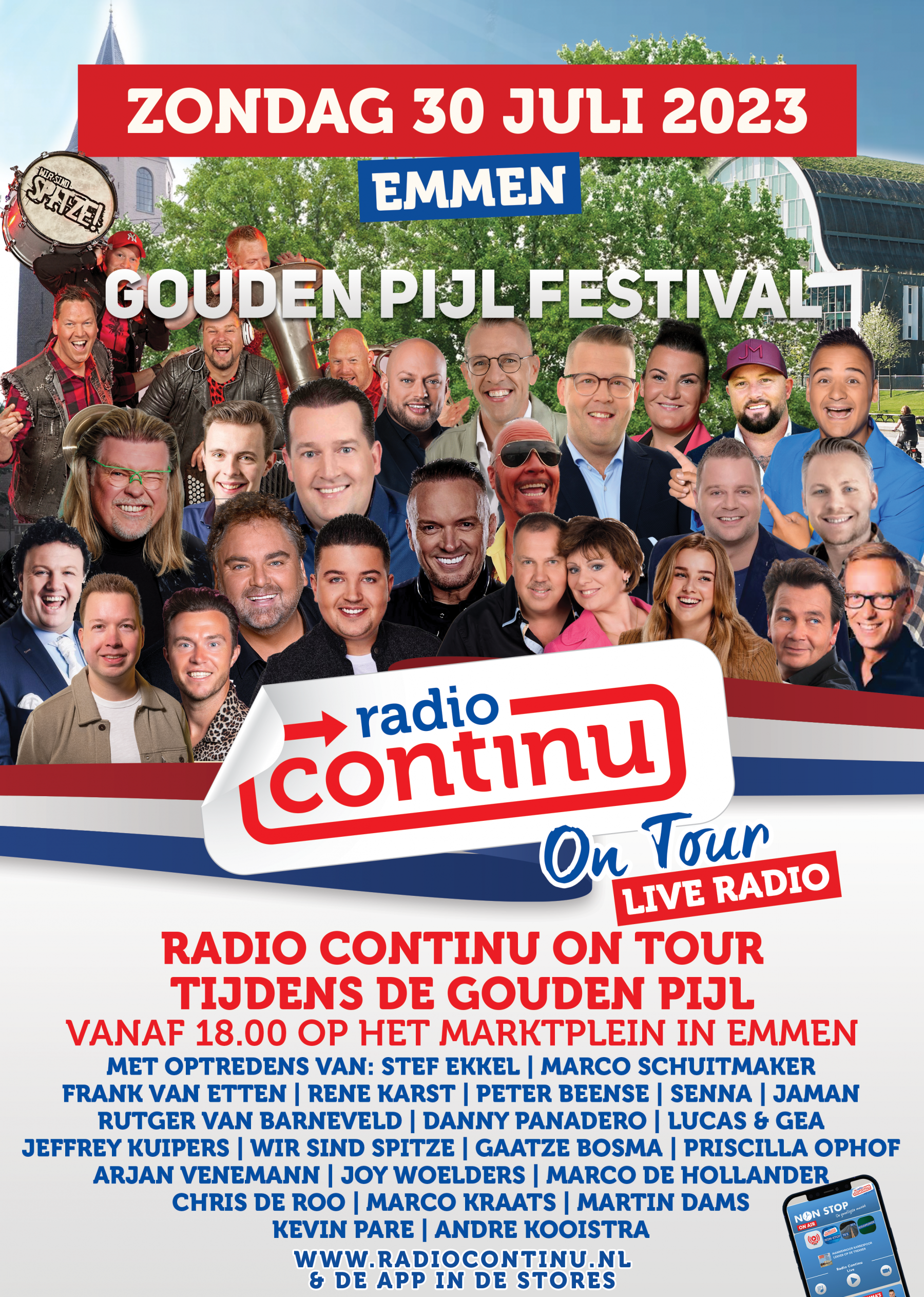 30-07 Radio Continu On Tour - Emmen