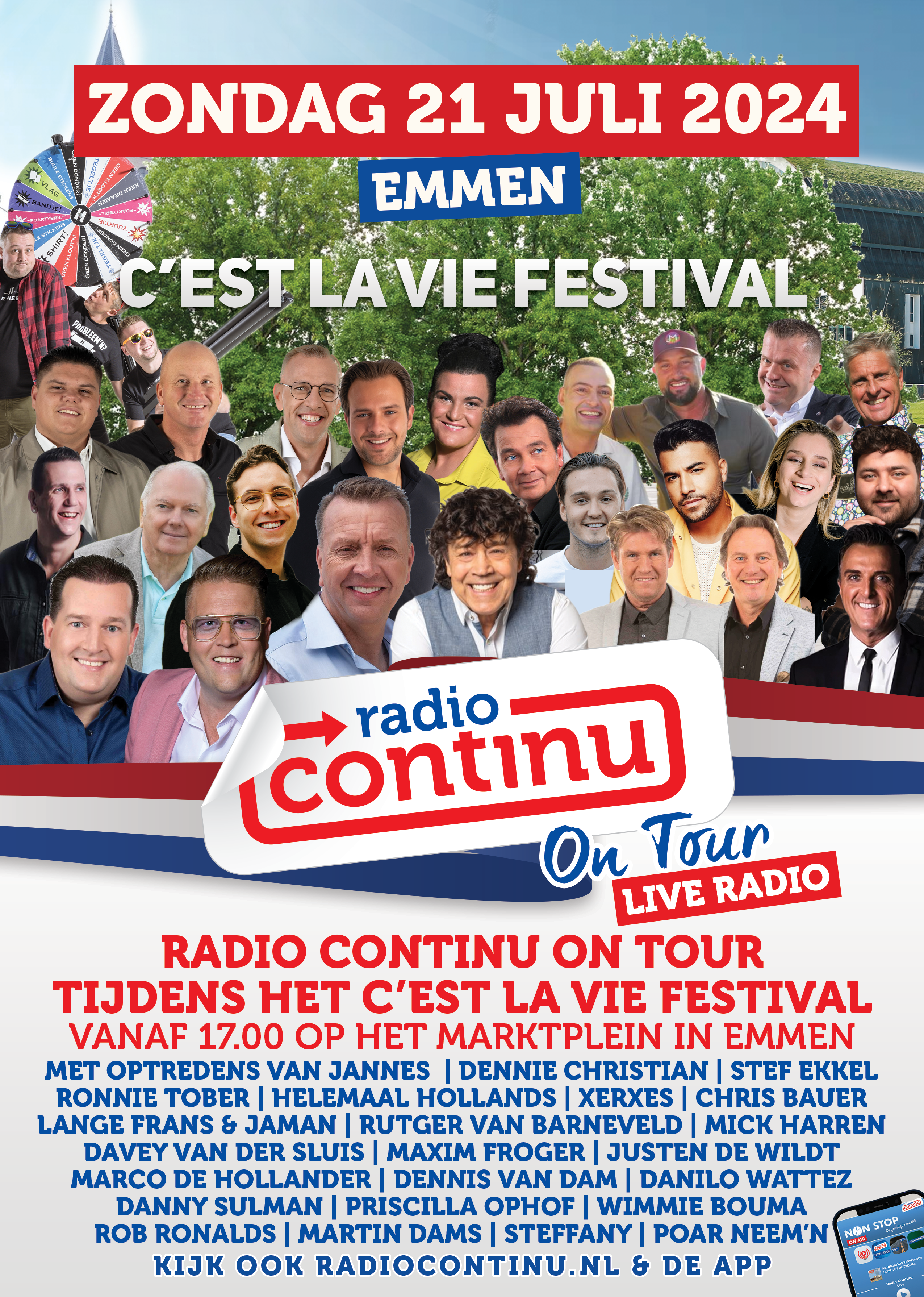 21-07 Radio Continu On Tour (C'est La Vie Emmen)
