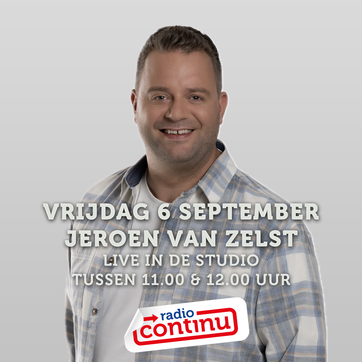 Live in de studio: Jeroen van Zelst (VIDEO)