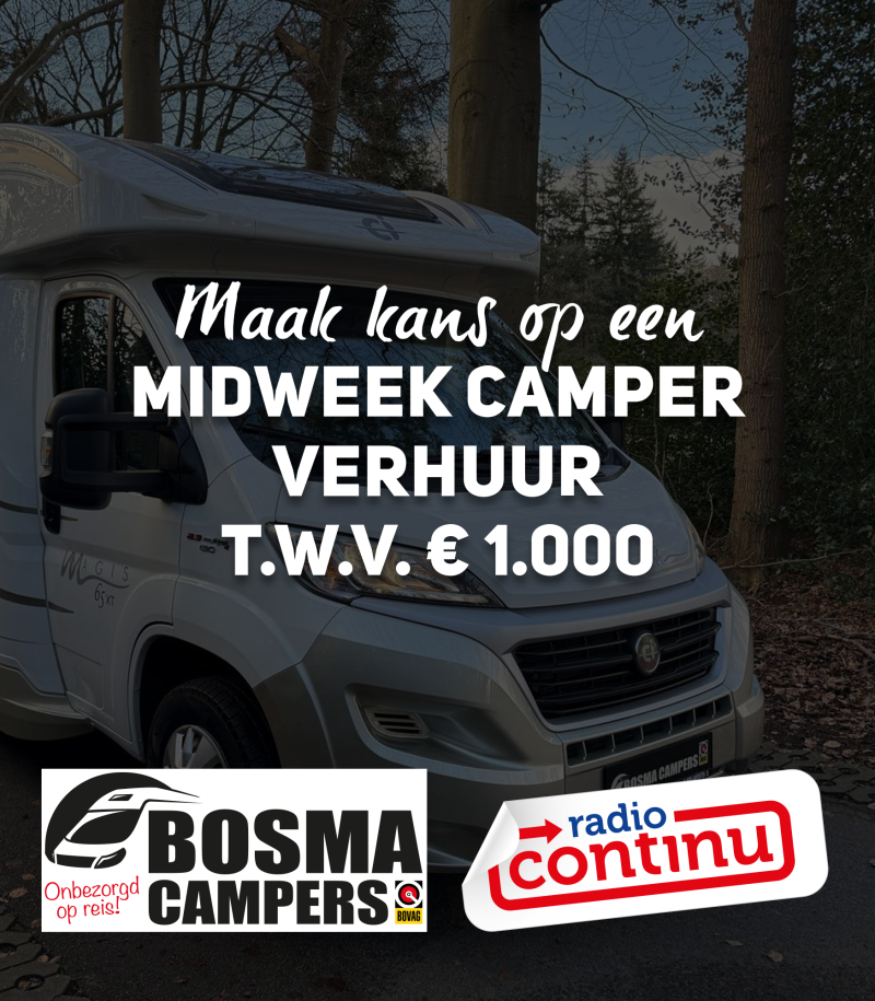 WIN: MIDWEEK CAMPER RIJDEN (WEEK 17)