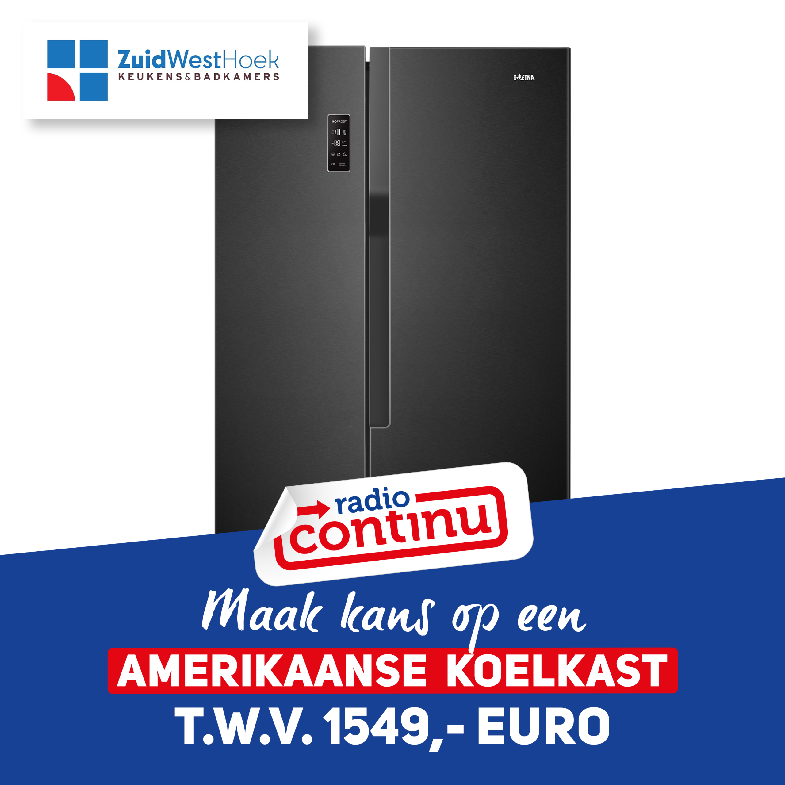 WIN: EEN AMERIKAANSE KOELKAST (WEEK 36)