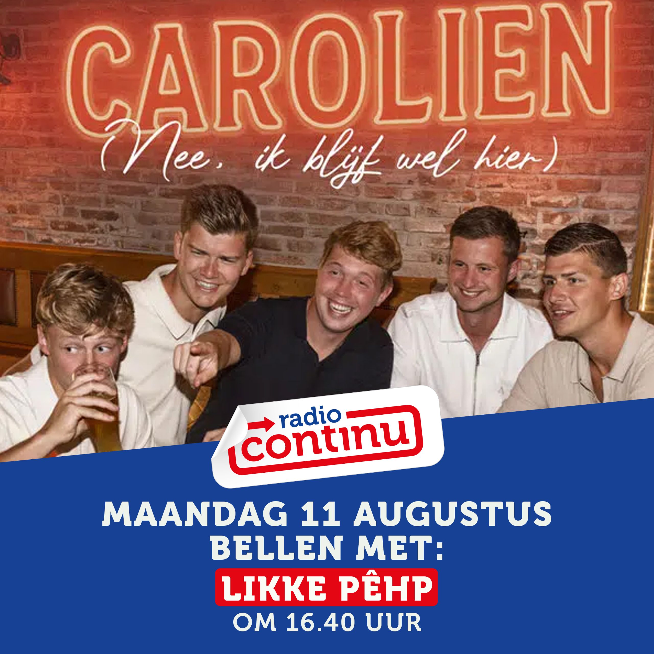 LUISTER TERUG; LIKKE PÊHP