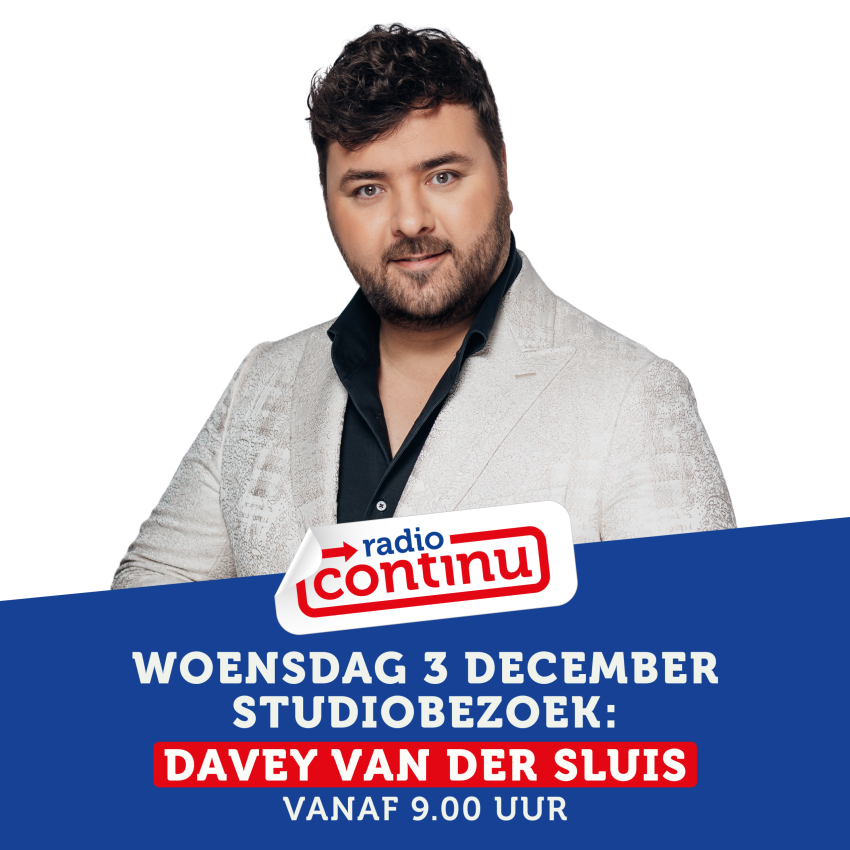 TE GAST: DAVEY VAN DER SLUIS