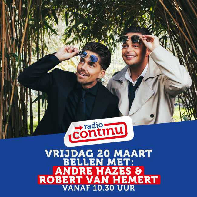 BELLEN MET: ANDRE HAZES & ROBERT VAN HEMERT (AUDIO)