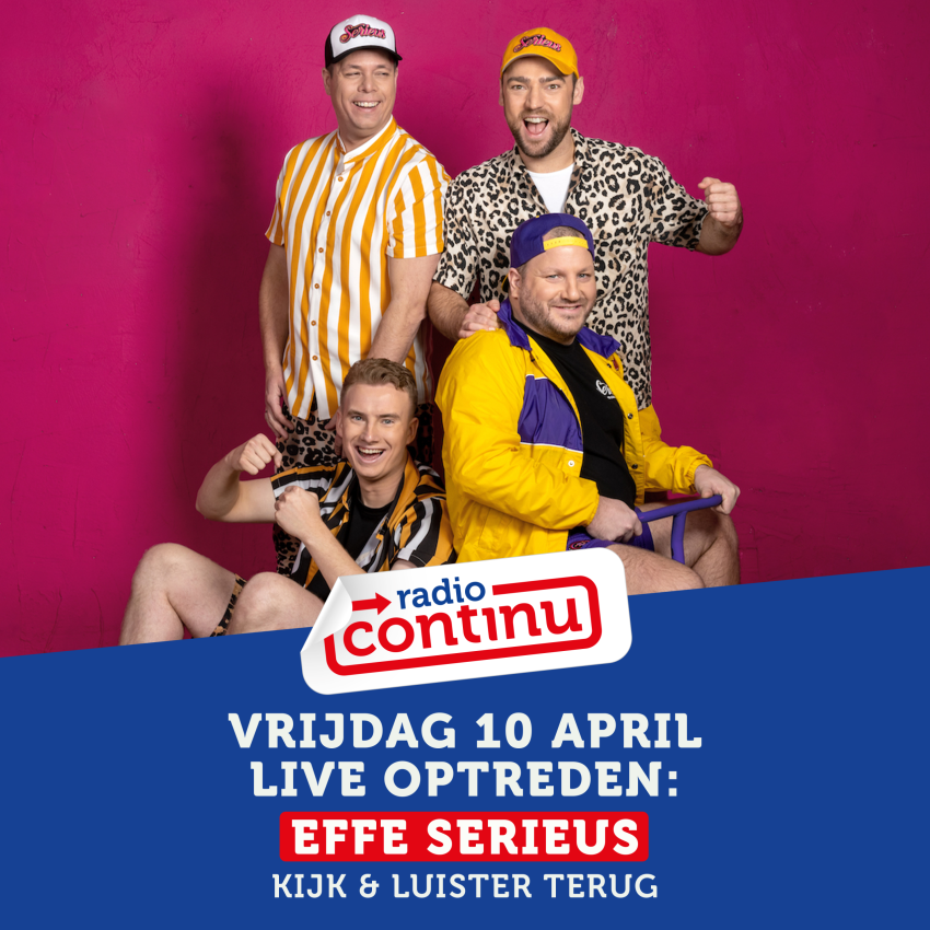 LIVE: EFFE SERIEUS! (AUDIO)