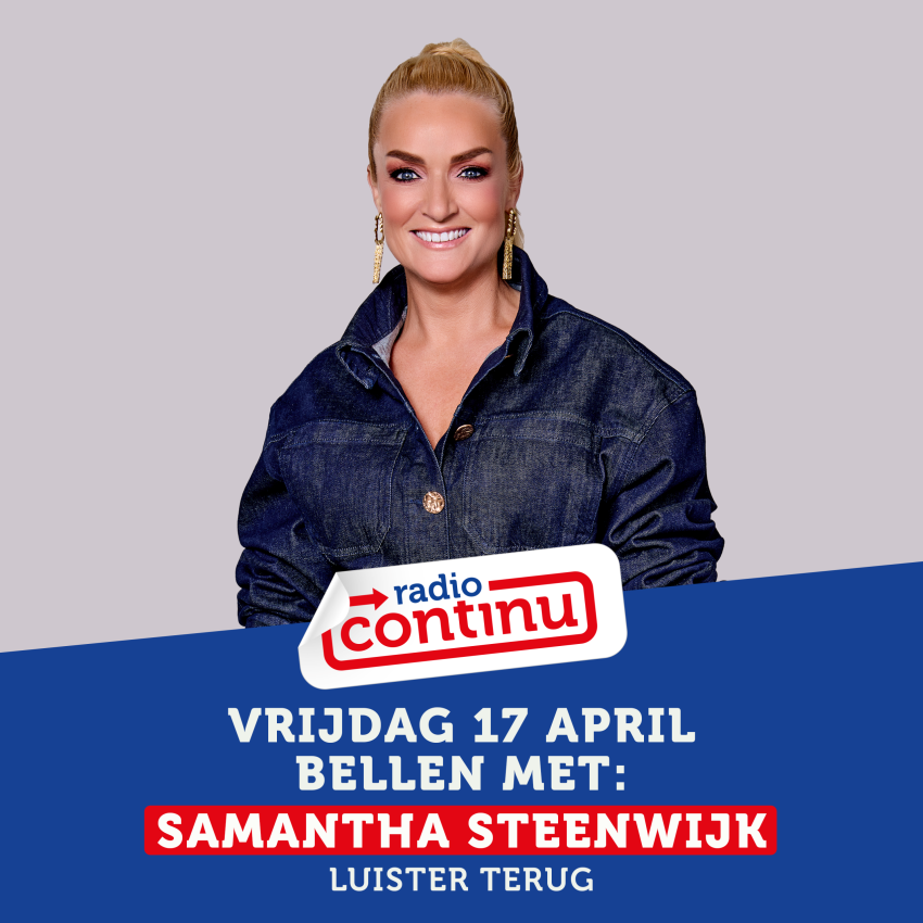 BELLEN MET: SAMANTHA STEENWIJK (AUDIO)