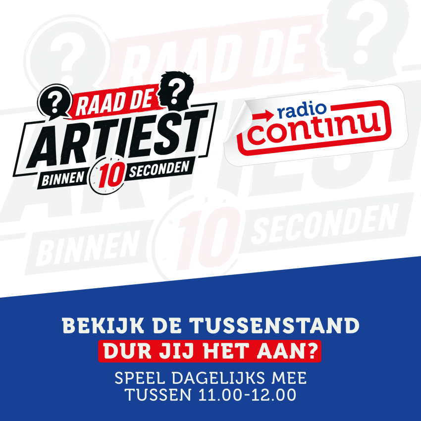 RAAD DE ARTIEST BINNEN 10 SECONDEN