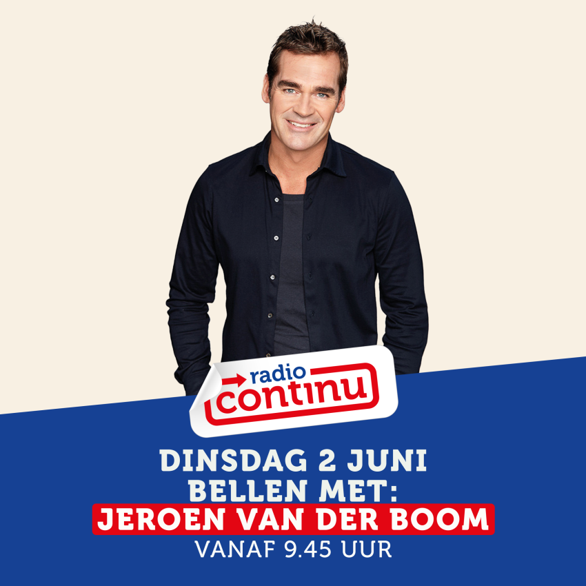 BELLEN MET: JEROEN VAN DER BOOM (LUISTER TERUG)