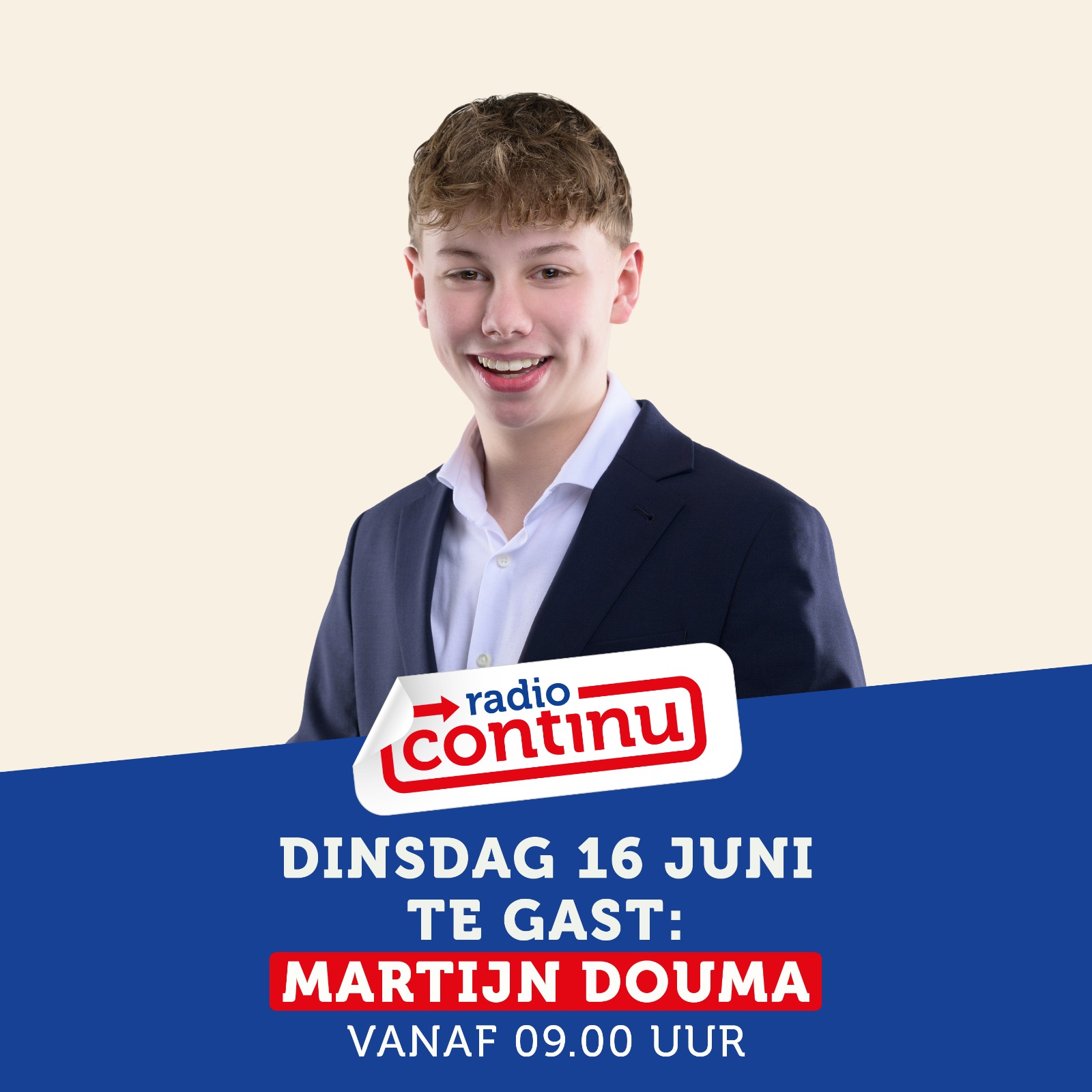 TE GAST: MARTIJN DOUMA